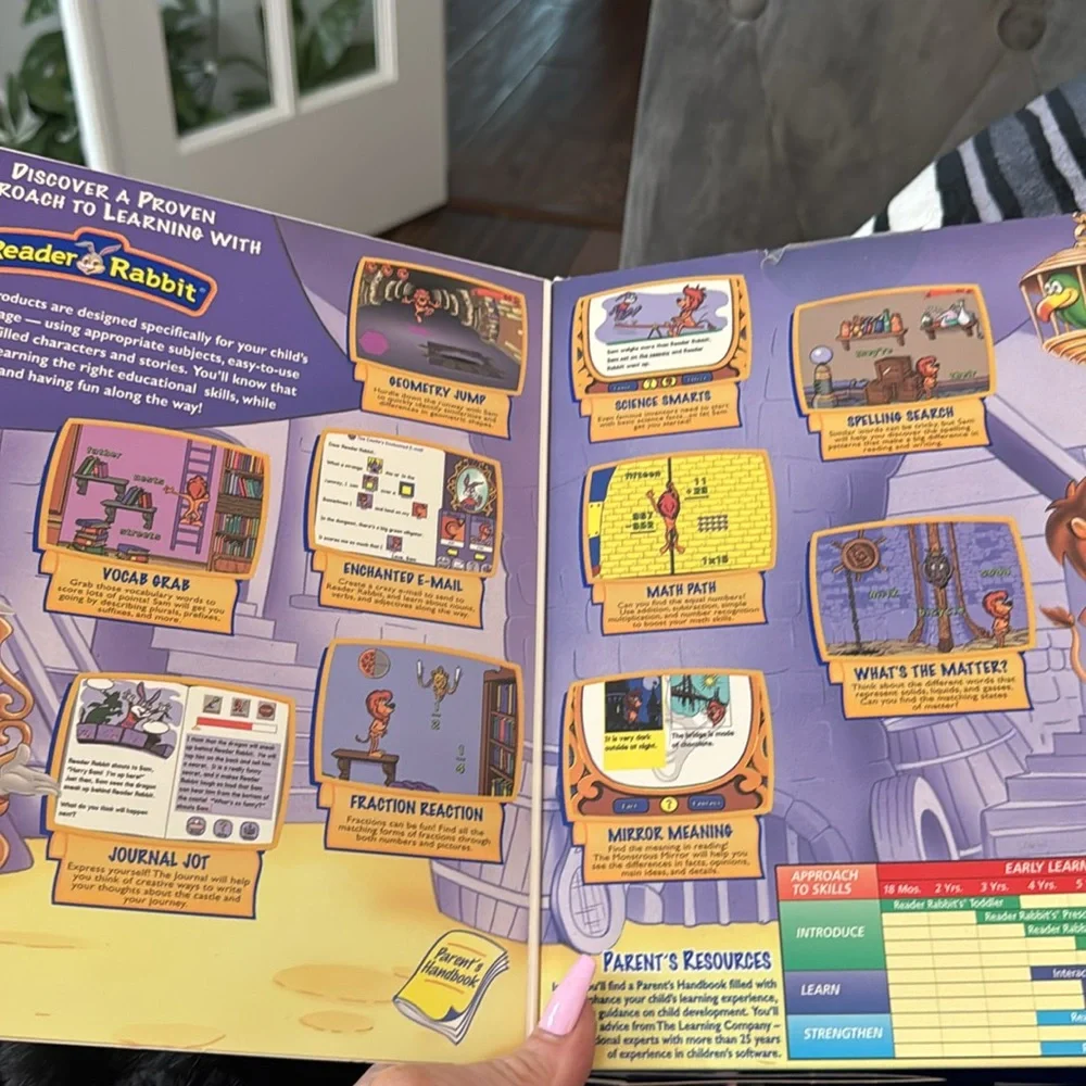 Reader Rabbit’s 2nd Grade Learning System Software by The Learning Company